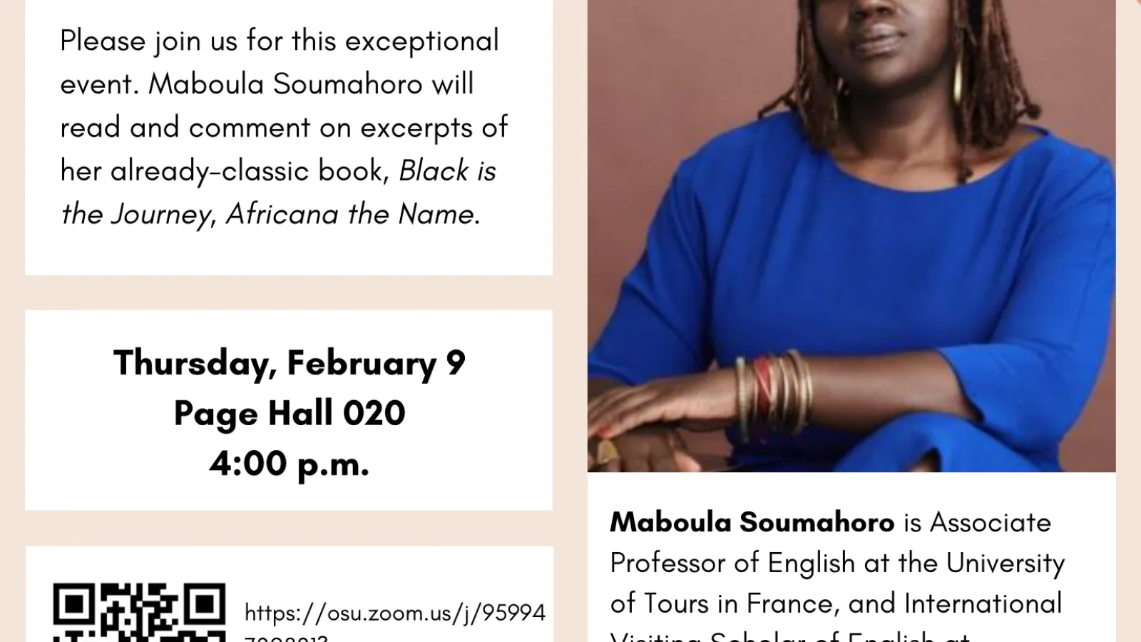 Soumahoro flyer