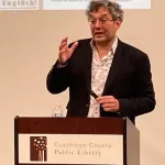 Michaël Ferrier at the Cuyahoga Public Library in Cleveland (02/02/2022)